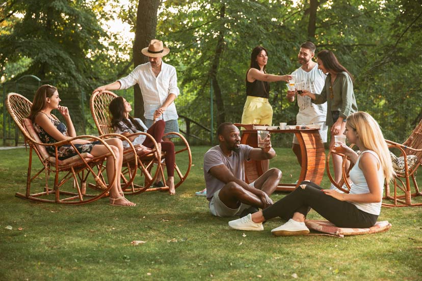 Image of Outdoor Small Gathering Ideas A Backyard party