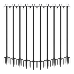 String Light Pole (Black)