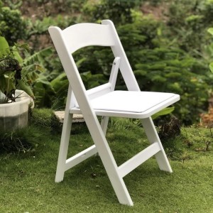 White Garden Folding Chair