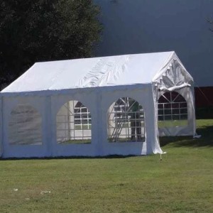 20x40 Frame Tent with Cathedral Windows