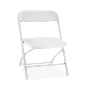 White Plastic Foldable Chair