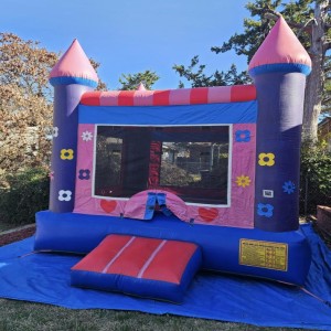 Pink Castle Bounce House
